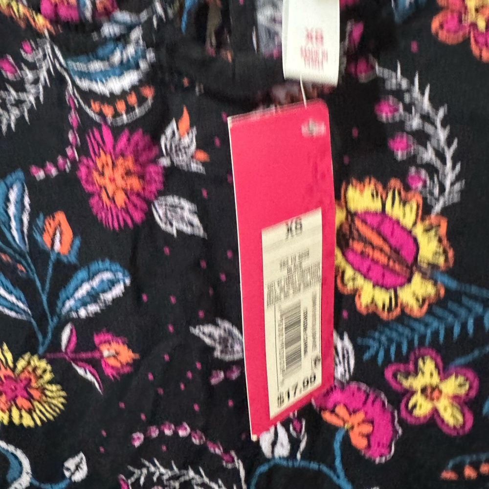 Xhilaration Multicolor Floral Blouse NWT - Picture 6 of 13